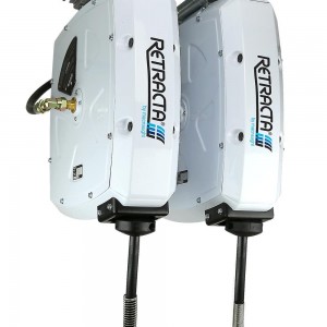 RETRACTA 3/8inch X 15m Enclosed Metal Air Hose Reel ESAW1015-01