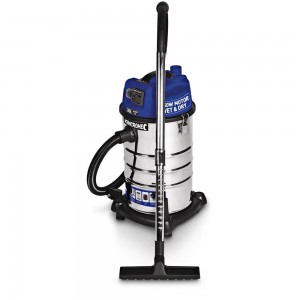 KINCROME 240V / 1250W 30L Wet & Dry Garage Vacuum KP703