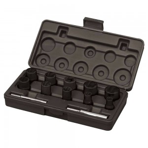 TOLEDO Bolt Extractor Metric Twist Socket Set - 10 Piece 301521