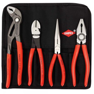 KNIPEX Plier and Cutter Tool Roll Set 4 Piece 0035