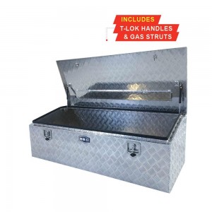 HRD Low Profile Aluminium Tool Box 1200mm 2mm A1250LPHRDS2